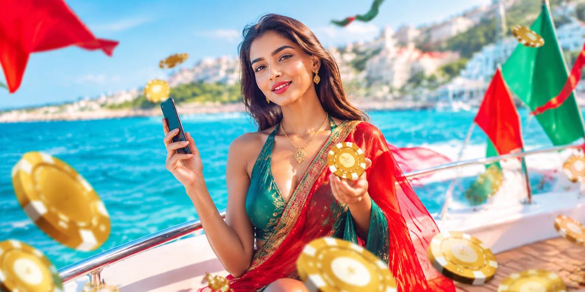 User enjoying a registration bonus at Saint Martin's Island